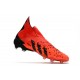 adidas Predator Freak + FG Shoes Red Core Black Solar Red