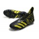 adidas Predator Freak + FG Shoes Black Yellow