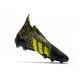 adidas Predator Freak + FG Shoes Black Yellow