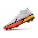 Nike Phantom GT2 Elite DF FG White Bright Crimson Volt