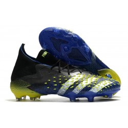 adidas Predator Freak.1 FG Cleat Core Black White Solar Yellow