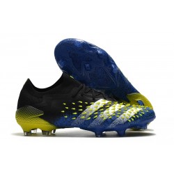 adidas Predator Freak.1 Low Cut FG Core Black White Solar Yellow