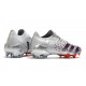 adidas Predator Freak.1 Low Cut FG Silver Metallic Core Black Scarlet