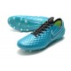 Leather Nike Tiempo Legend 8 Elite FG ACC - Aquamarine White Lime Glow