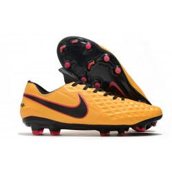 Leather Nike Tiempo Legend 8 Elite FG ACC - Orange Black