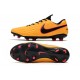 Leather Nike Tiempo Legend 8 Elite FG ACC - Orange Black