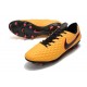 Leather Nike Tiempo Legend 8 Elite FG ACC - Orange Black