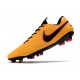 Leather Nike Tiempo Legend 8 Elite FG ACC - Orange Black