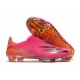 adidas X Ghosted + FG Superspectral - Shock Pink /Core Black /Screaming Orange